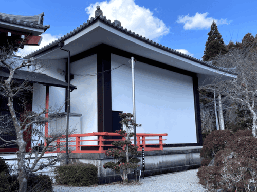 櫟野寺の宝物殿の写真