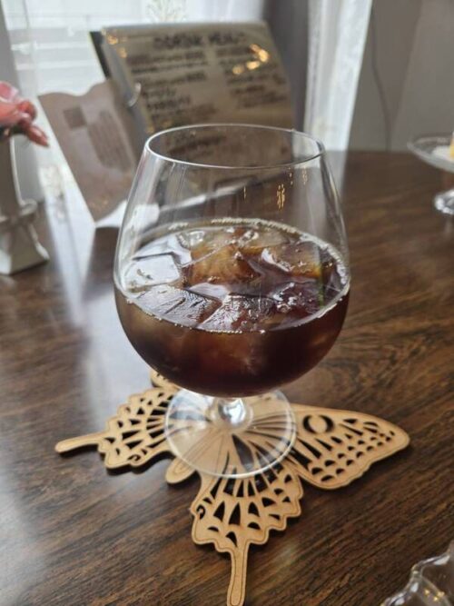 Lm'sのアイスコーヒーのアップ